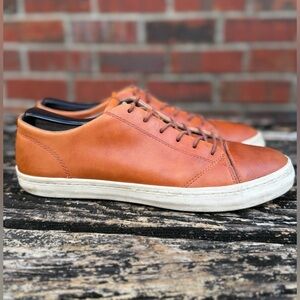 Cole Haan Mens Trafton Cap Toe Sport Brown Leather Sz 7 Lace Up Shoes Sneaker M4